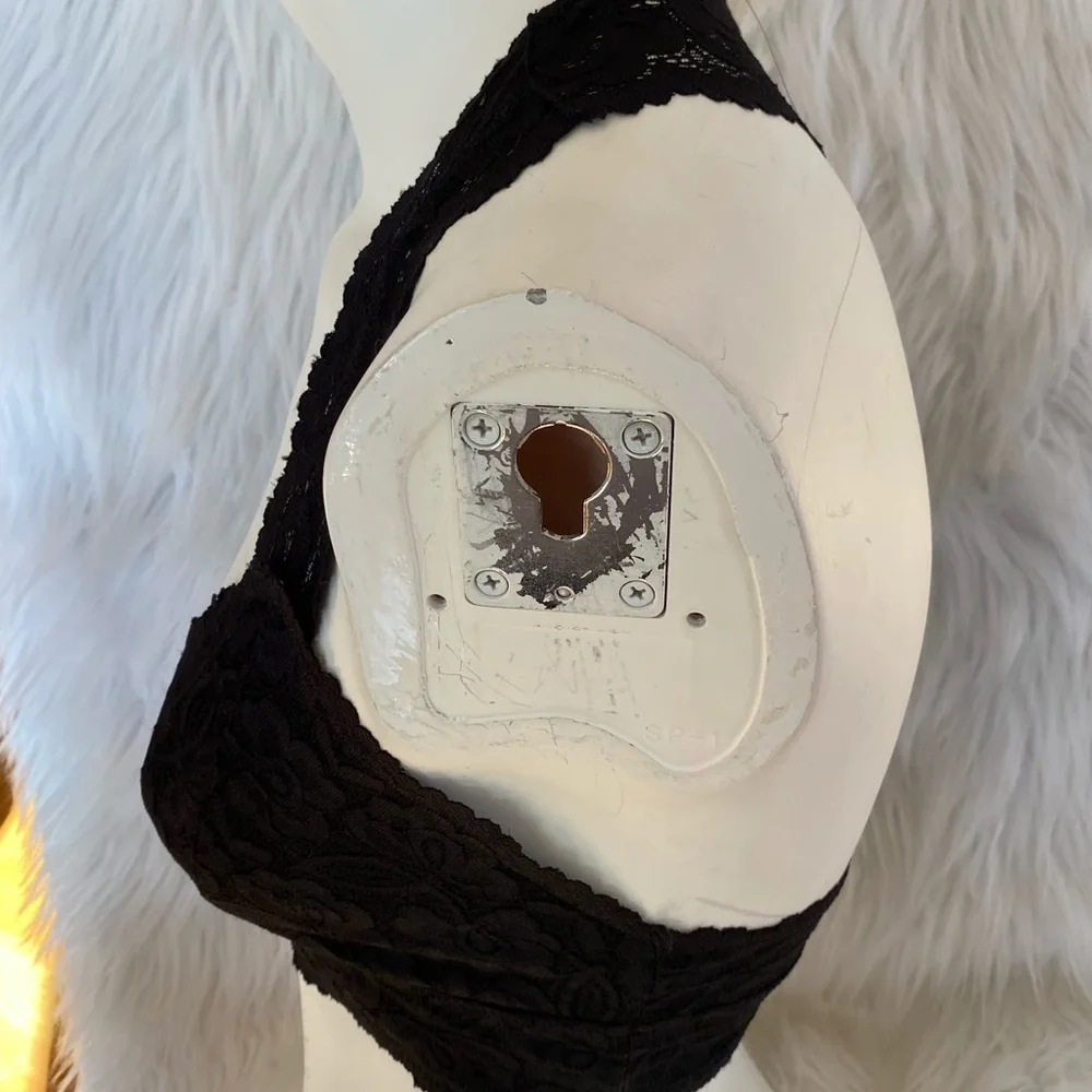 Free People Black Lace Bralette